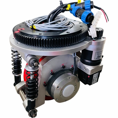 एजीवी रोबोट के लिए 200 मिमी डबल सपोर्ट इलेक्ट्रिक ड्राइव व्हील्स इंडस्ट्रियल व्हील्स