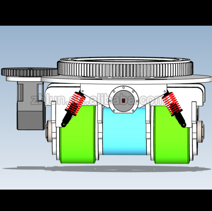 ZL-484 10T हैवी ड्यूटी AGV ड्राइव यूनिट DC/AC मोटर व्हील असेंबली