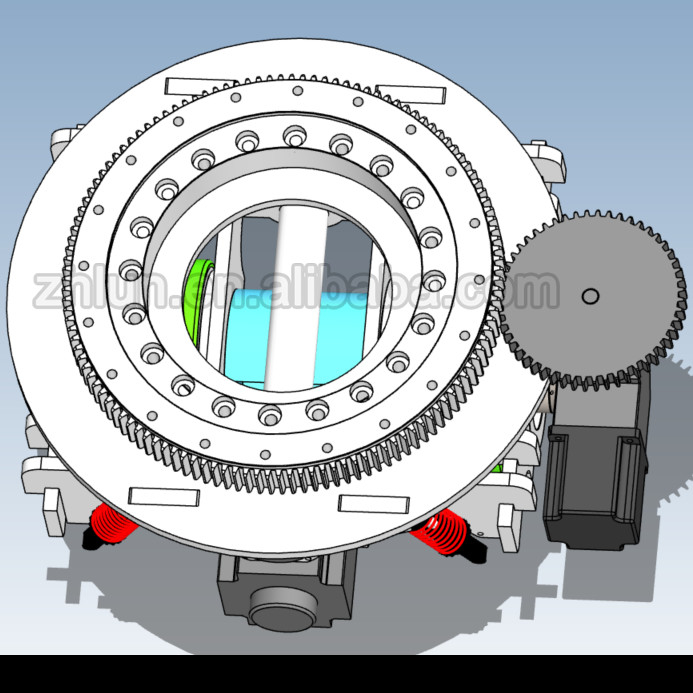 ZL-484 10T हैवी ड्यूटी AGV ड्राइव यूनिट DC/AC मोटर व्हील असेंबली