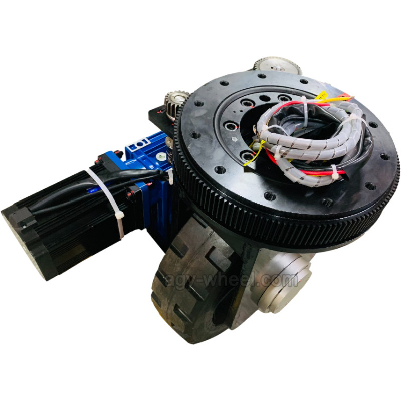 ZL-490 Agv हैवी लोड व्हील ट्रैक्शन मोटर रबर ड्राइव व्हील ETS एक्सीलरेट कैरीइंग 2T